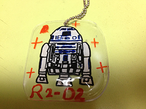 娘が作ってくれたお守り