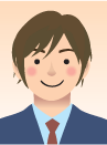 受講生の声 男性イラスト