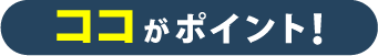 ココがポイント！