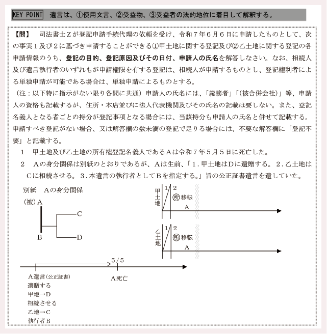 2027年合格目標 ケーススタディ記述式 | 対策講座案内 | 司法書士試験