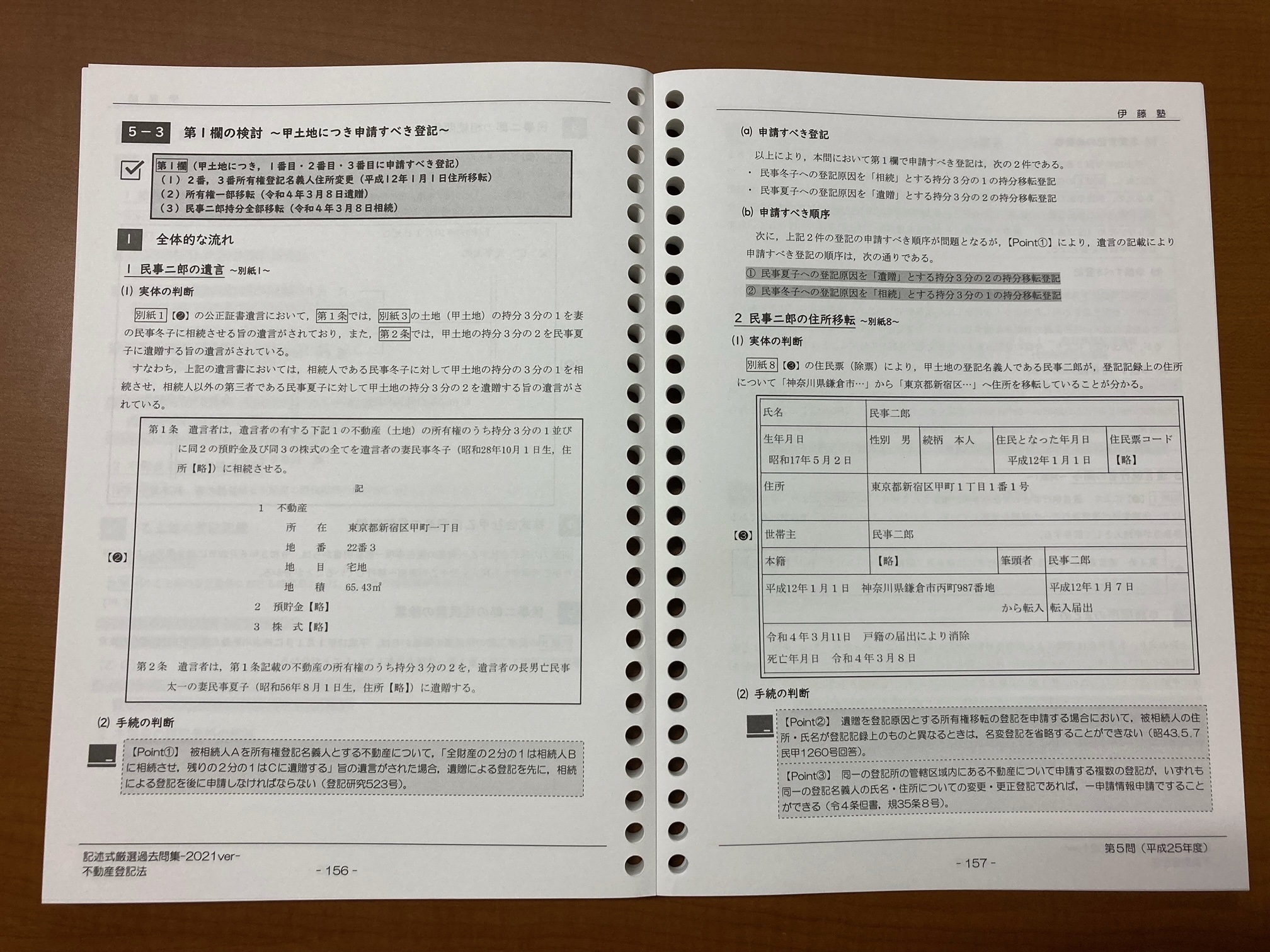 2025年合格目標 司法書士 記述式厳選過去問集-2024ver- | 対策講座案内
