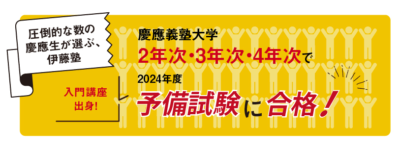 2024年度 予備試験に合格！