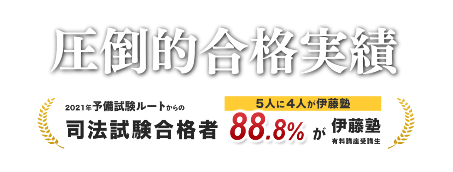 圧倒的合格実績